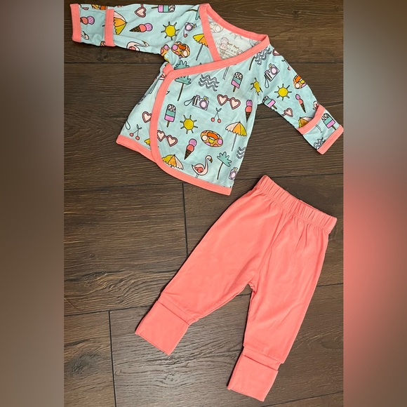 Little Sleepies Newborn Crossover set- Pool Party - Picture 1 of 1
